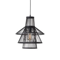 Minato Single Light Black Pendant