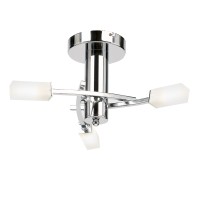 Havana 3 Light Semi Flush