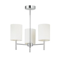 Brio 3 Light Semi Flush