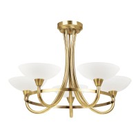 Cagney 5 Light Semi Flush