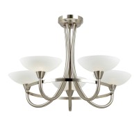 Cagney 5 Light Semi Flush