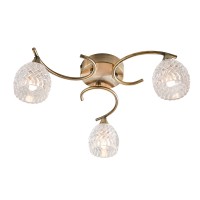 Boyer 3 Light Semi Flush