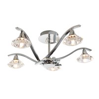 Langella 5 Light Semi Flush