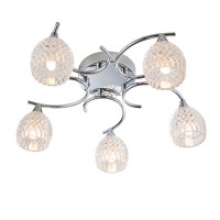 Boyer 5 Light Semi Flush