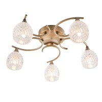 Boyer 5 Light Semi Flush