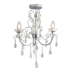 Tabitha Three Light Semi flush