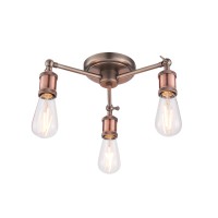 Hal 3 Light Semi Flush