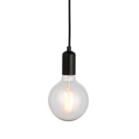 Studio Single Light Black Pendant