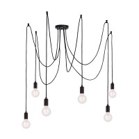 Studio 6 Light Black Pendant