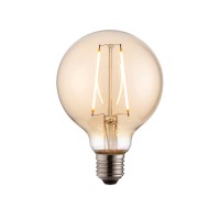 E27 LED Filament Globe 95 Amber