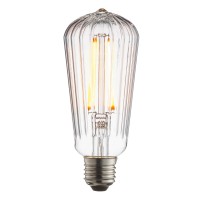 Ribb Pear E27 LED Filament