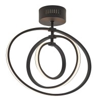 Avali Single Light Semi Flush