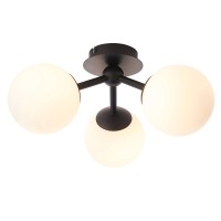 Pulsa Three Light & Arm Semi Flush