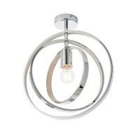 Merola Single Light Semi flush