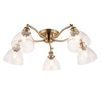 Hansen 5 Light Semi Flush