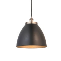 Franklin Single Light Pendant Large Pewter